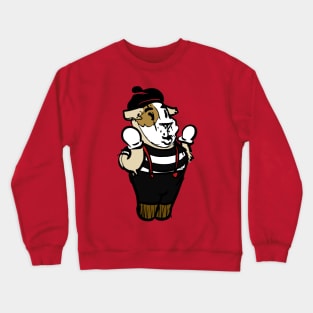 Guinea Pig Mime Crewneck Sweatshirt